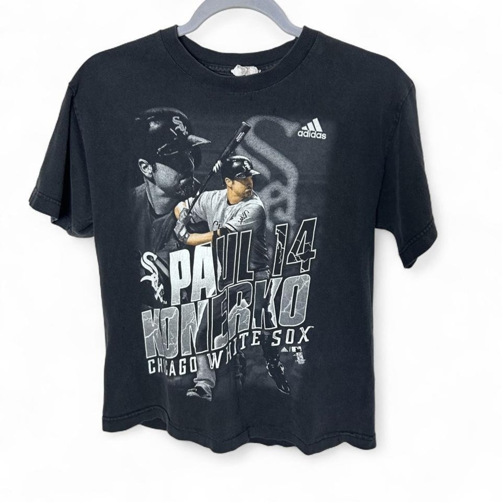 Adidas Chicago White‎ Sox Paul Konerko black graphic tee #MLB #baseball